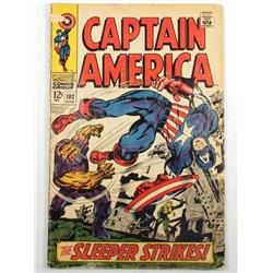 1968 CAPTAIN AMERICA COMIC BOOK NO. 102 - 12 CENT COVER