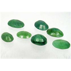 LOT OF 41.4 CTS. NATURAL EMERALDS