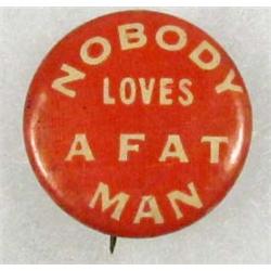 C. 1890'S THE FAVORITE CIGARETTE CELLULOID ADVERTISING PINBACK BUTTON