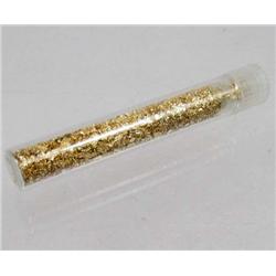VIAL OF GOLD FLAKES