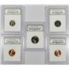 Image 1 : LOT OF 5 INB CASED COINS