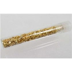 VIAL OF GOLD FLAKES