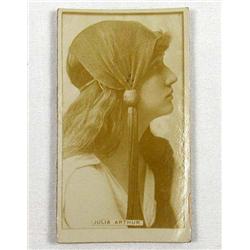 C. 1890'S ACTRESS JULIA ARTHUR SWEET CAPORAL CIGARETTE CARD