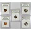 Image 1 : LOT OF 5 INB CASED COINS