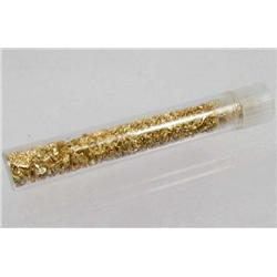VIAL OF GOLD FLAKES