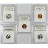 Image 1 : LOT OF 5 INB CASED COINS
