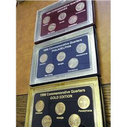 3-1999 STATE QUARTER SETS (UNC)