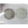 Image 1 : 1908 & 15 BARBER DIMES