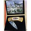 Image 1 : POCKET KNIFE WITH WOLVES IN CASE (AS SHOWN)