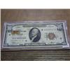Image 1 : 1929 US $10 NATIONAL CURRENCY BROWN SEAL AS SHOWN