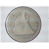 Image 1 : 1877-CC SEATED LIBERTY QUARTER