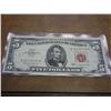Image 1 : 1963 FIVE $ US NOTE RED SEAL