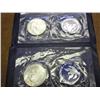Image 2 : 2-1972-S IKE SILVER DOLLARS (UNC) (BLUE PACKS)
