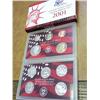Image 1 : 2001 US SILVER PROOF SET BETTER DATE