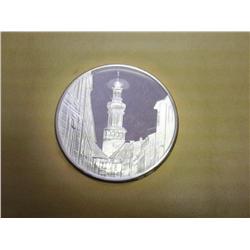TOWER OF FIDELITY STERLING SILVER PF MEDAL