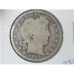 1895 BARBER HALF DOLLAR