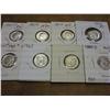 Image 1 : 8-ASSORTED 1960'S ROOSEVELT DIMES SILVER (UNC)