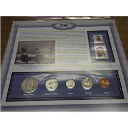 1960 US SILVER YEAR SET (AS SHOWN)