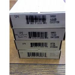 2009 LINCOLN CENTS LP1, LP2, LP3 & LP4 BOXES