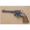 Image 2 : Colt .357 Model DA revolver, .357 Magnum  cal., 6” barrel, black finish, checkered Colt  medallion c