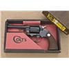 Image 2 : Colt Police Positive Special DA revolver in  factory two piece wood grained cardboard box  with end 