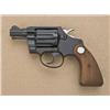 Image 2 : Colt Cobra Model lightweight DA revolver, .38  Special cal., 2” barrel, black finish,  checkered Col
