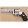 Image 1 : Colt Anaconda Model DA revolver with factory  blue plastic carry case and instruction, .44  Magnum c