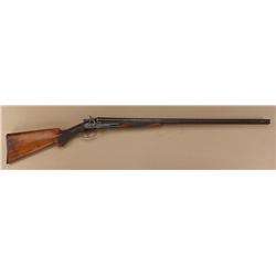 Remington exposed hammers SxS shotgun, 12  gauge, 30” Damascus barrels, case hardened  receiver, che