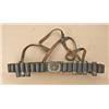 Image 2 : Cartridge belt for 12-bore blackpowder  shotgun shells with U.S. Eagle buckle from  the frontier era