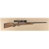 Image 2 : Kimber 22HS model bolt-action sporting rifle  with fluted 24” barrel, checkered wood stock,  mounted