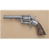 Image 2 : Lucius W. Pond Single Action spur trigger  pocket revolver, .32 cal., 4” octagon barrel,  blue and s
