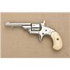 Image 2 : Colt Open Top Pocket Model revolver, .22  cal., 2-7/8” barrel with ejector, nickel  finish, ivory gr