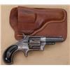 Image 1 : Remington No. 4 spur trigger revolver, .38  cal., 2-1/2” round barrel, blue finish, wood  grips, #NV