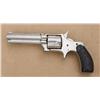Image 1 : Remington Smoot No. 3 spur trigger, square  butt revolver, .38 cal., 3-3/4” barrel,  nickel finish, 