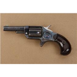 Colt Newline, .30 caliber, revolver, blue and  case hardened finish, wood varnish grips,  #8067. Bar