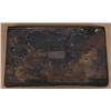 Image 1 : Relic condition presentation case for pair of  1860 Army Colts, lid inlaid with original  inscribed 