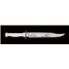 Image 2 : Very large display knife, approx 26-1/2”  overall with 17-1/4” clip point blade with  false edge and