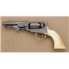 Image 1 : Colt Model 1849 Pocket percussion revolver,  .31 cal., 4” octagon barrel, silver finish,  ivory grip