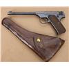 Image 2 : Colt Woodsman .22 caliber semi-automatic  pistol, blued finish, checkered wood grips,   serial #8509