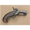 Image 2 : Philadelphia Deringer single shot percussion  pistol, .41 cal., desirable 2” barrel, banded  breech,