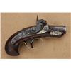 Image 1 : Philadelphia Deringer single shot percussion  pistol, .41 cal., desirable 2” barrel, banded  breech,