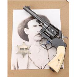 Colt Model 1909 U.S. Property-marked New  Service DA revolver, .45 cal., 5-1/2” barrel,  military bl
