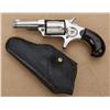 Image 1 : Colt New Line spur trigger revolver with  fitted chamois-lined leather flap holster,  .32 cal., 2-1/