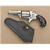 Image 2 : Colt New Line spur trigger revolver with  fitted chamois-lined leather flap holster,  .32 cal., 2-1/