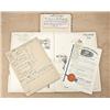 Image 2 : U.S. Dept. of Interior Patent Office original  attorney’s file copy of documents for Colt  Firearm’s