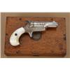 Image 2 : Colt #3 .41 caliber rimfire derringer, finely  period scroll engraved in Nimschke style,  silver pla