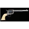 Image 2 : Colt Single Action Army revolver, 7-1/2”  barrel, .45 caliber, blue and nickel  serial  #38544. The 
