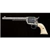 Image 3 : Colt Single Action Army revolver, 7-1/2”  barrel, .45 caliber, blue and nickel  serial  #38544. The 