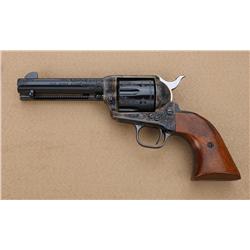 Colt Single Action Army revolver, .45  caliber, 4-3/4” barrel, 3rd generation,  factory engraved, bl