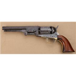 Colt Third Model Dragoon percussion revolver,  .44 cal., 7-1/2” barrel, blue and case  hardened fini